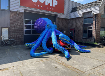 Blue Octopus 8m